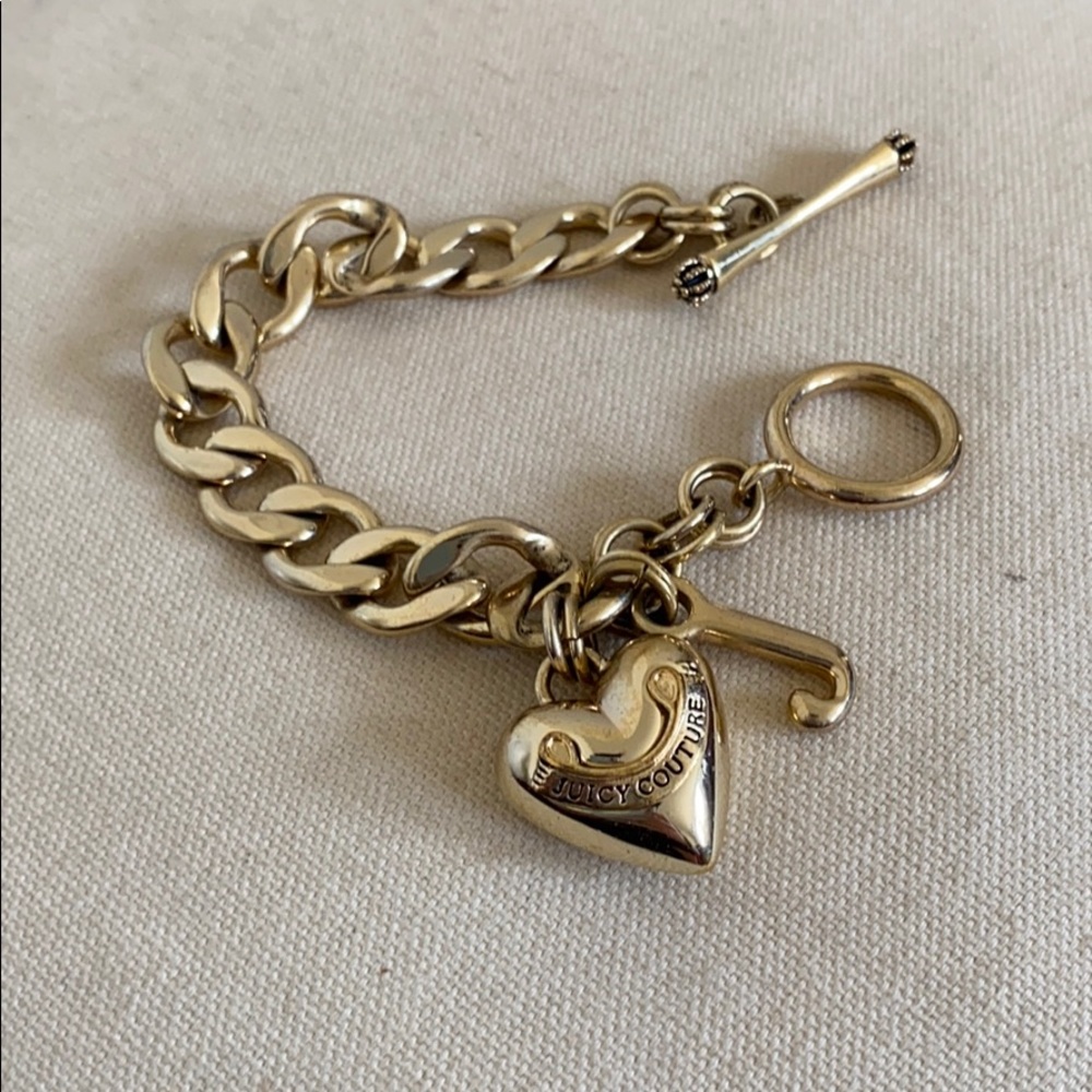 Juicy Couture Gold chain bracelet